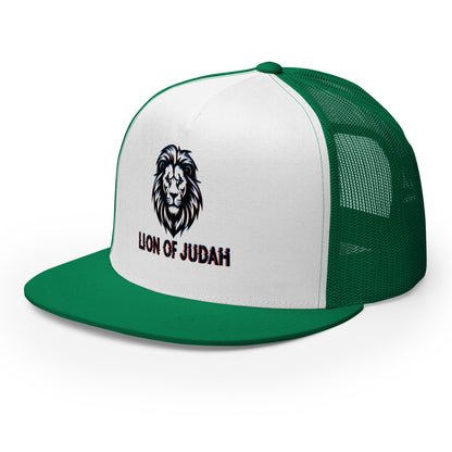 Lion of Judah Trucker Cap