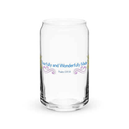 Fearfully and Wonderfully Made Can-shaped Glass