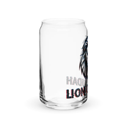 Lion of Judah Can-shaped Glass