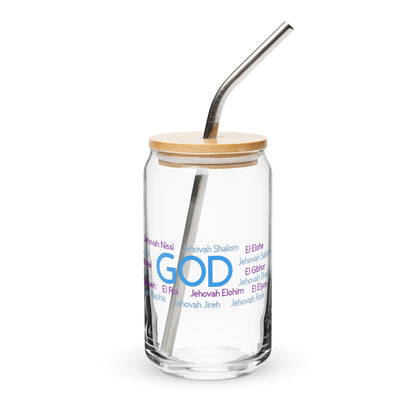 Names of God Can-shaped Glass