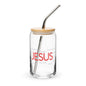 Names of Jesus Can-shaped Glass