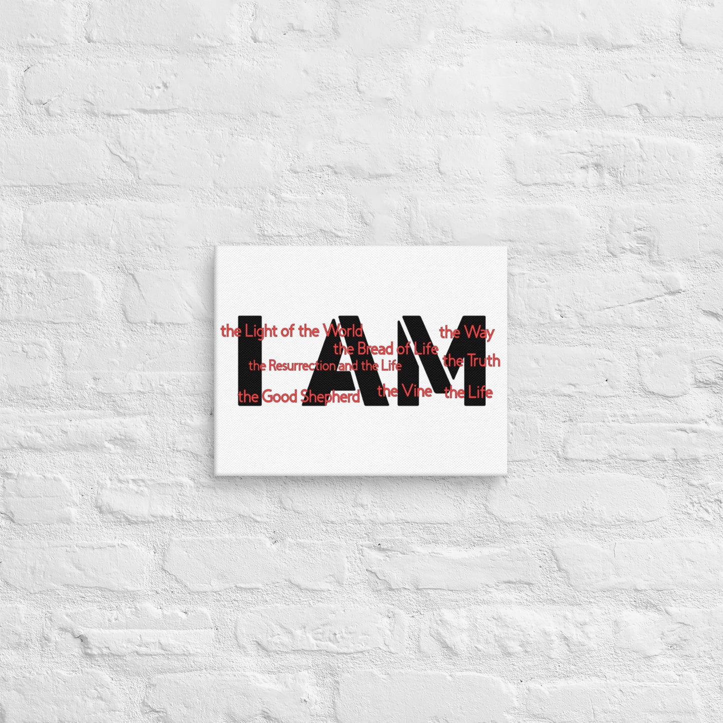 I Am Canvas Print