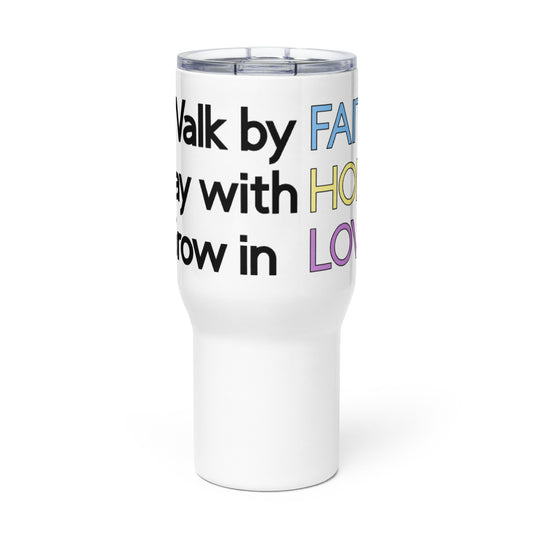 Faith Hope Love Travel Mug