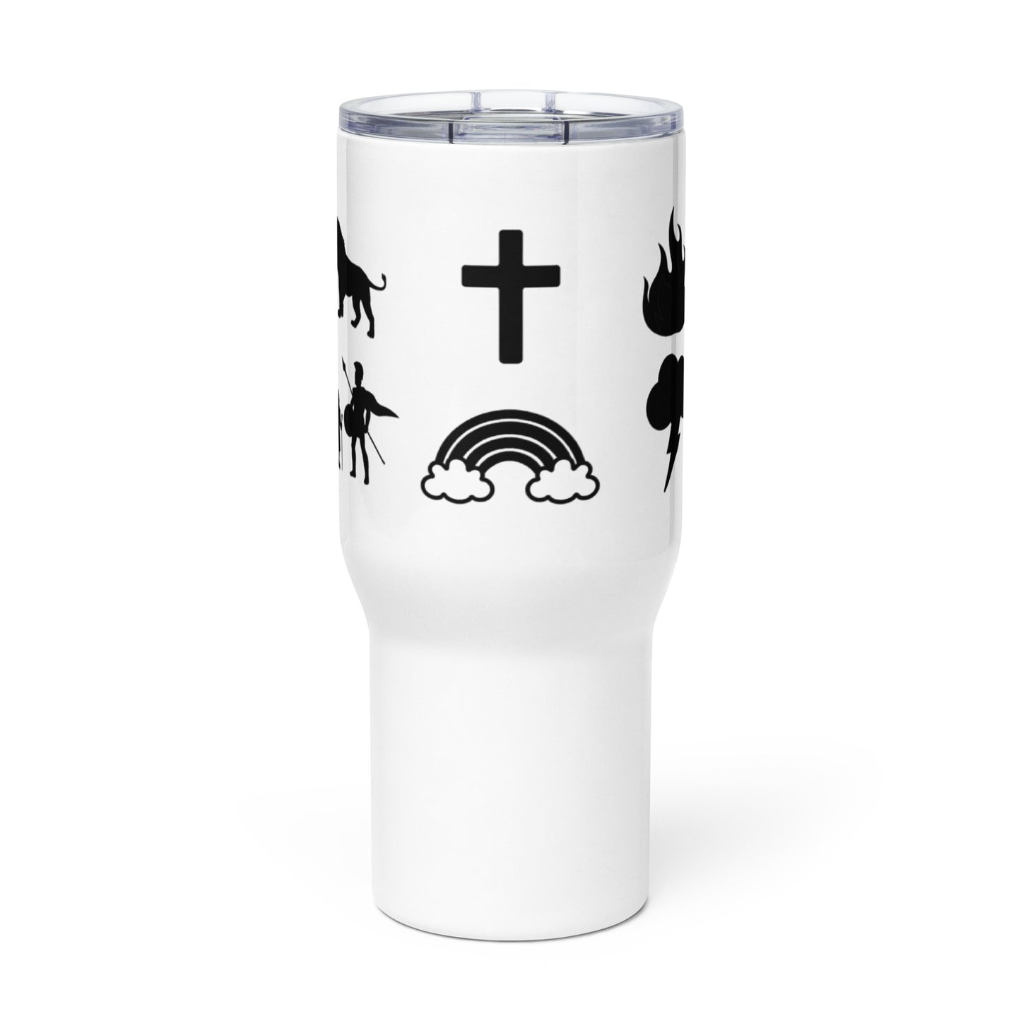 Bible Symbols Travel Mug