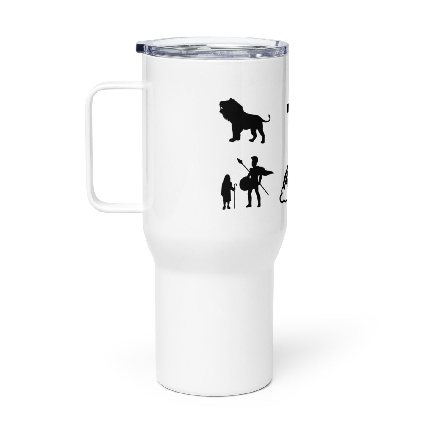 Bible Symbols Travel Mug