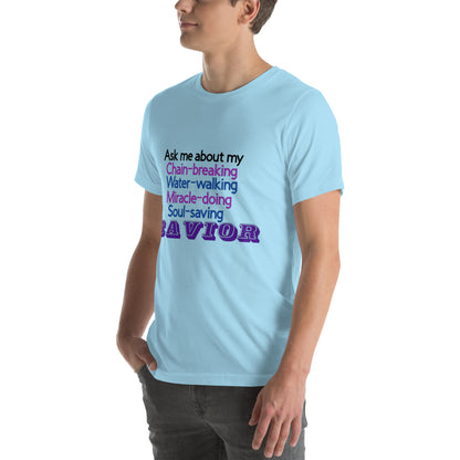 Ask Me About My Savior T-Shirt